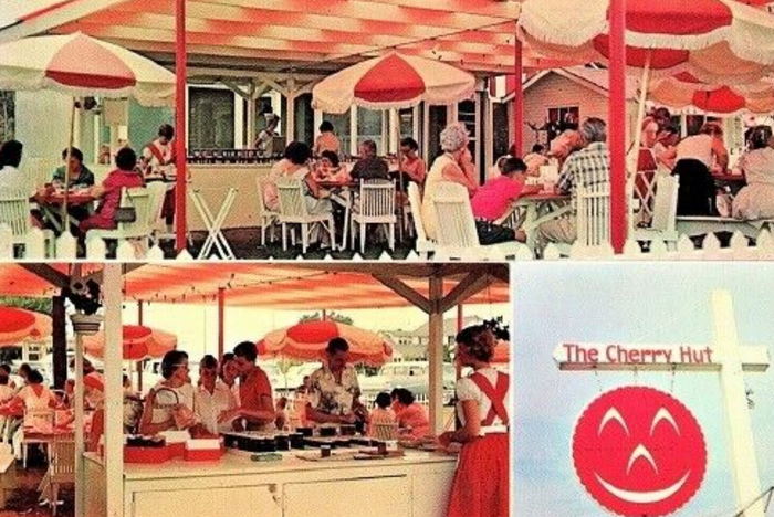 The Original Cherry Hut - Old Postcard